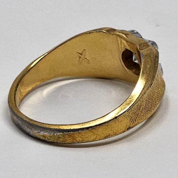 Vintage 14K Gold Size 13 Ring - Picture 5 of 8